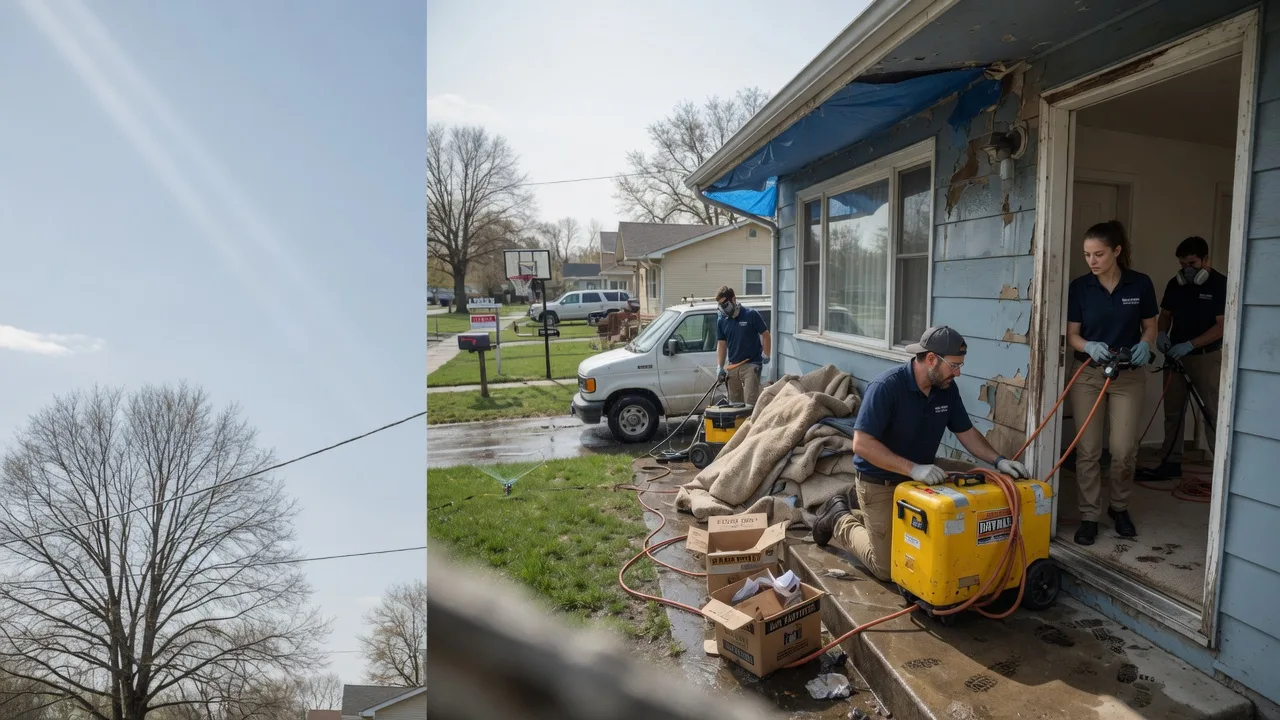 Basement Flood Cleanup in Saint Paul, IN near me
